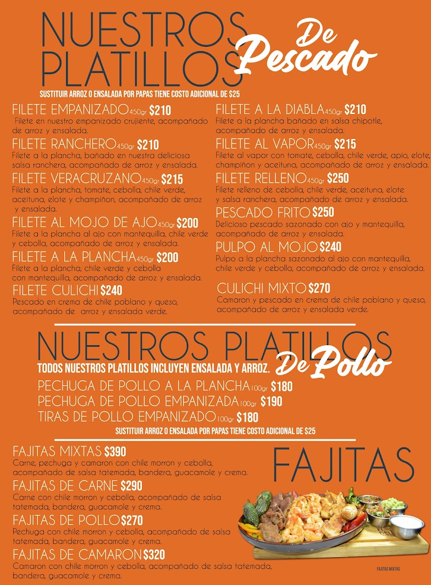 El Delfín Restaurante Menu - Image 2