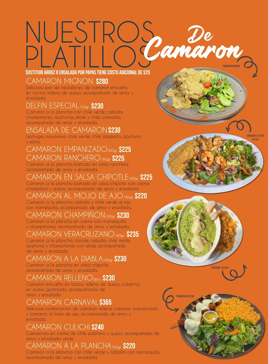 El Delfín Restaurante Menu - Image 3