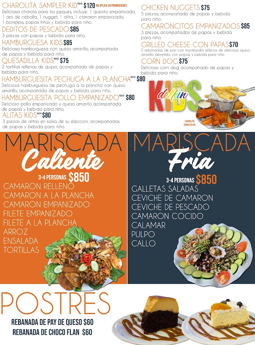 El Delfín Restaurante Menu - Image 6
